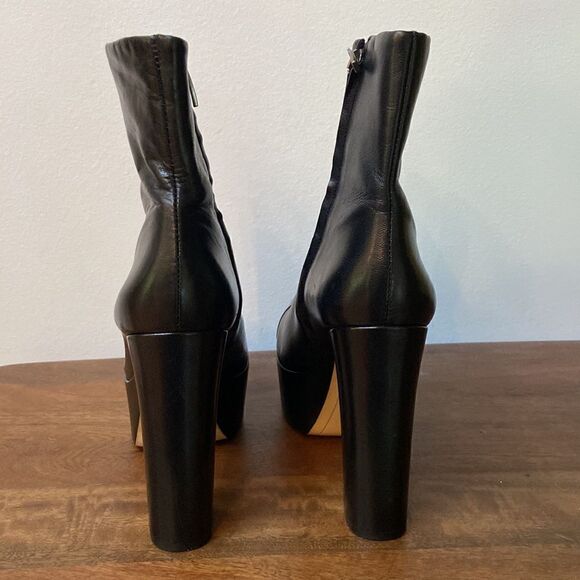 Franco Sarto Valeria Leather Platform Booties - Picture 6 of 16